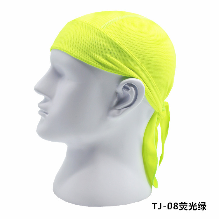 Picture of Outdoor Cycling Pirate Hat Quick-Drying Sports Turban Moisture-Wicking Breathable Sun Protection Hood Pirate Turban Small Hat