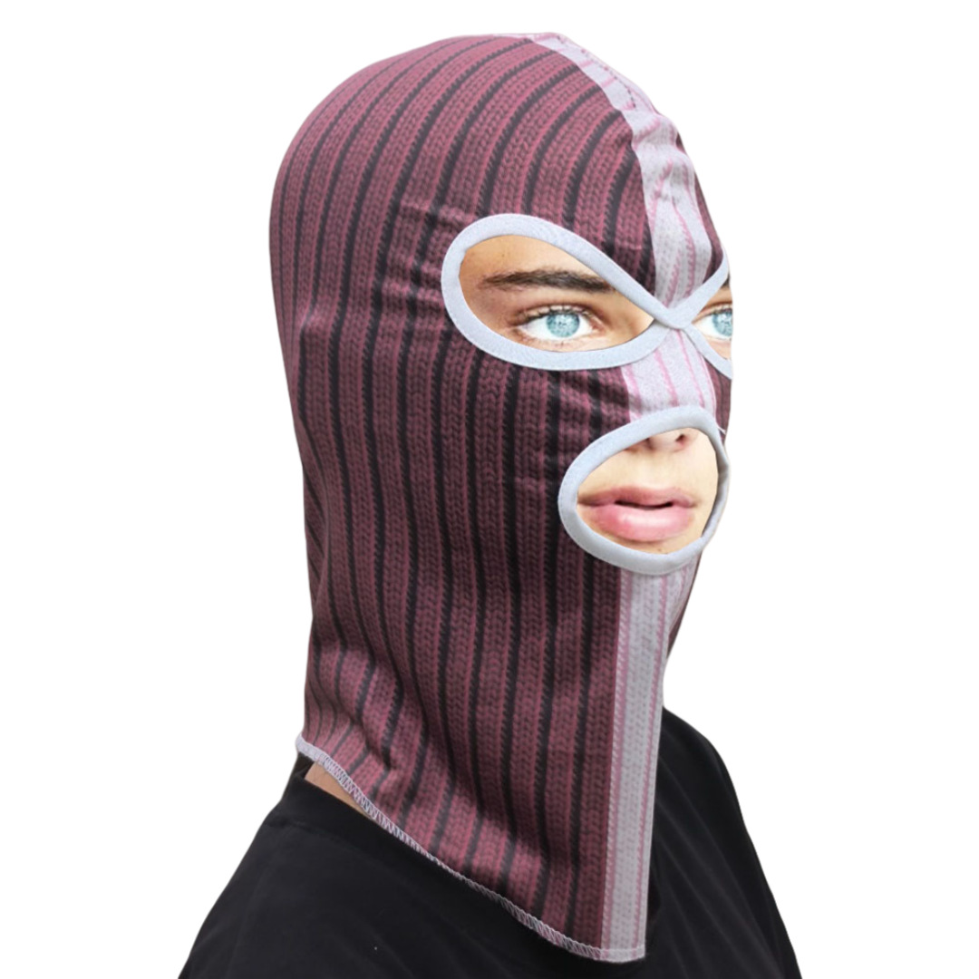 Picture of Summer Outdoor Sunscreen Mask Men's Ice Silk Motorcycle Riding Face Towel Thin Animal Full Face Neck Ear Hanging Tape