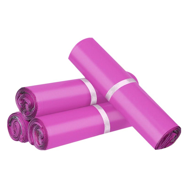 Thickened New Material Courier Bags in Colorful Green, White, and Black, Waterproof Logistics Packaging Bags