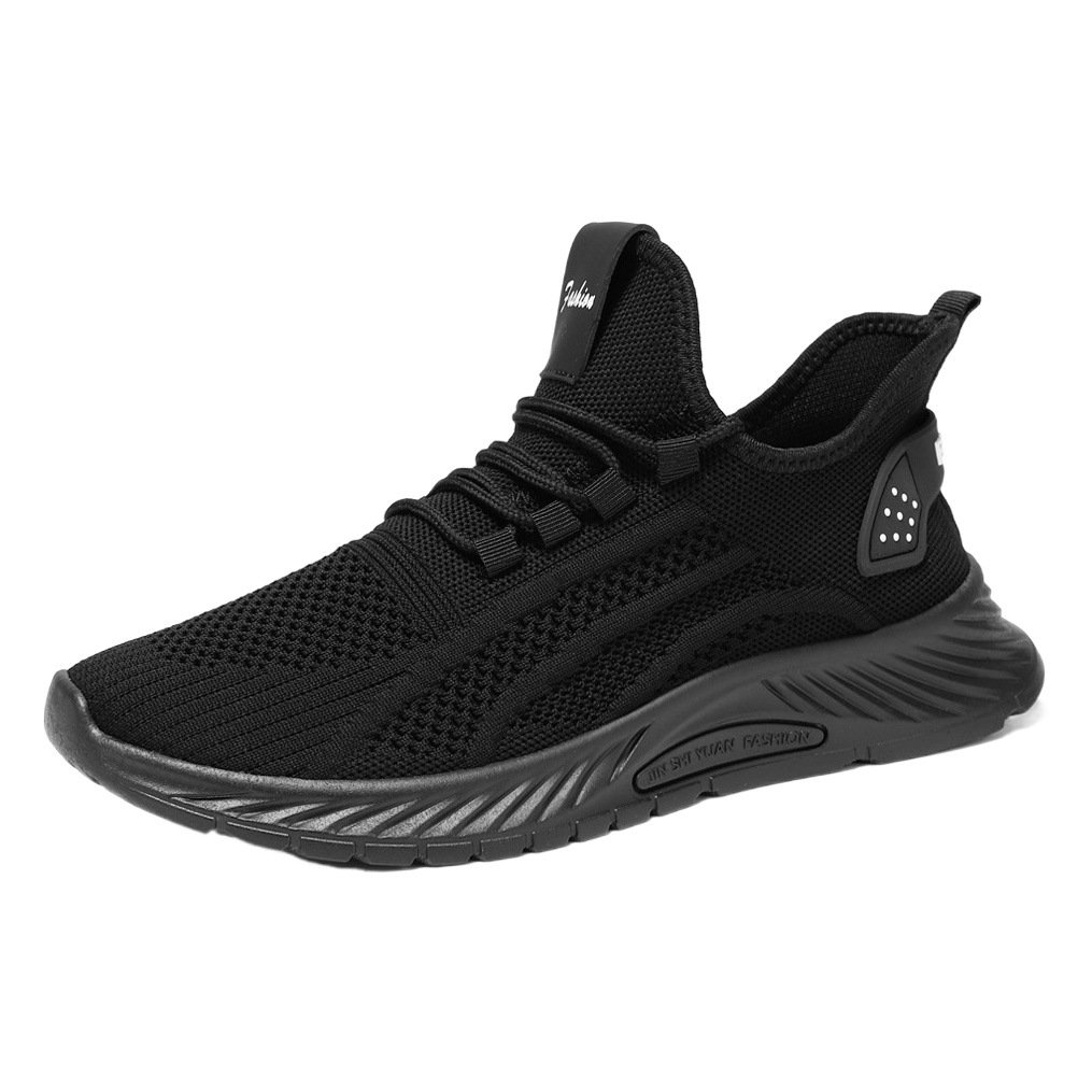 Running Shoes 2025 Summer New Wholesale Cross-Border Shoes Trendyy Couple Fashion Fly Woven Shoes Casual Sports Shoes