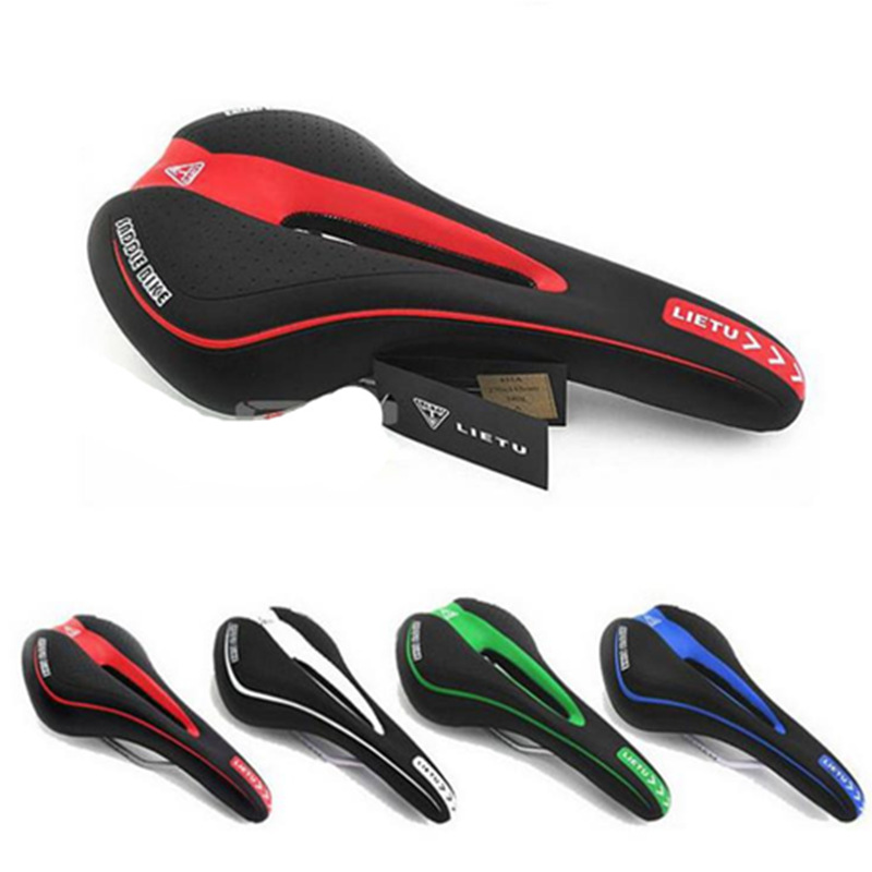 451A Mount Mountain Bike Seat Cushion Folding Bike Road Bike Seat Cushion Plaid Bicycle Seat Cushion