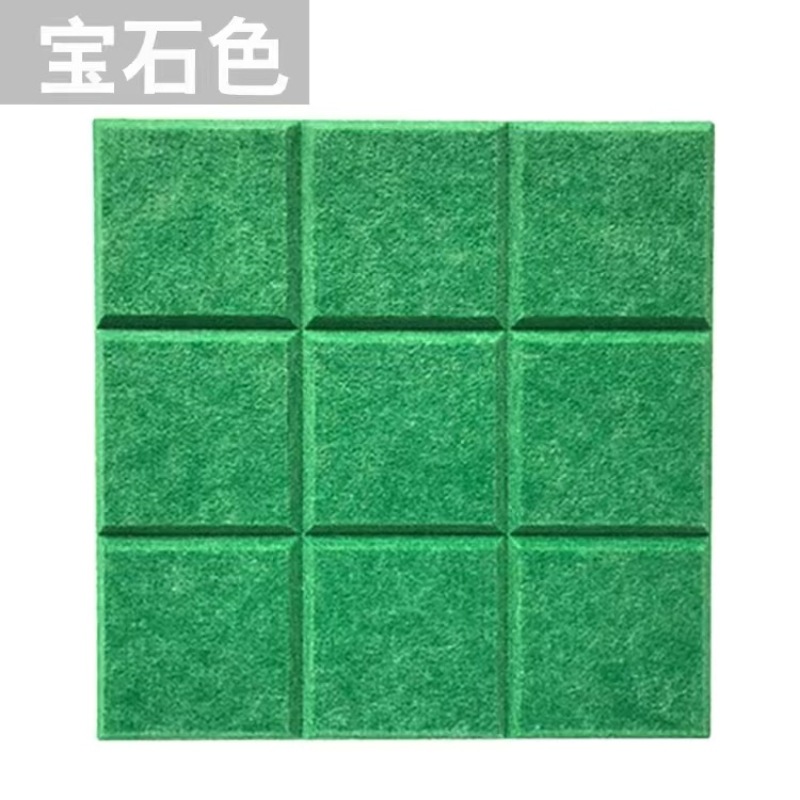 Picture of Cross-border supply Jiugongge felt wall board environmental protection sound insulation board polyester fiber sound-absorbing board acoustic art decorative wall