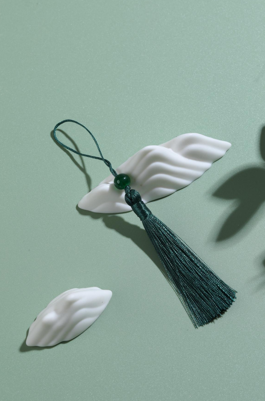 Picture of Tassel small hanging spike 7cm beaded antique retro bookmark spike decorative pendant accessories pendant pendant wholesale