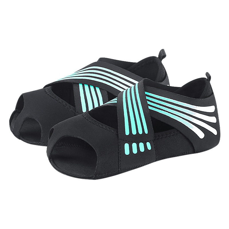 Manufacturer Yoga Shoes Women's Soft-Soled Pilates Shoes Five-Finger Training Yoga Socks Dance Backless Shoes and Socks Wholesale