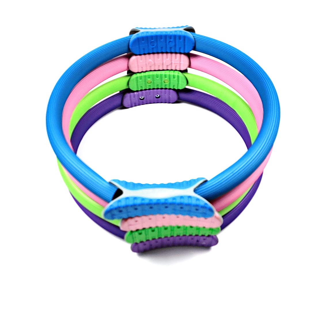 Picture of Wholesale Pilates Ring Yoga Auxiliary Magic Ring Waist Legs Exercise Fitness Ring Yoga Open Back Resistance Ring stretch ring
