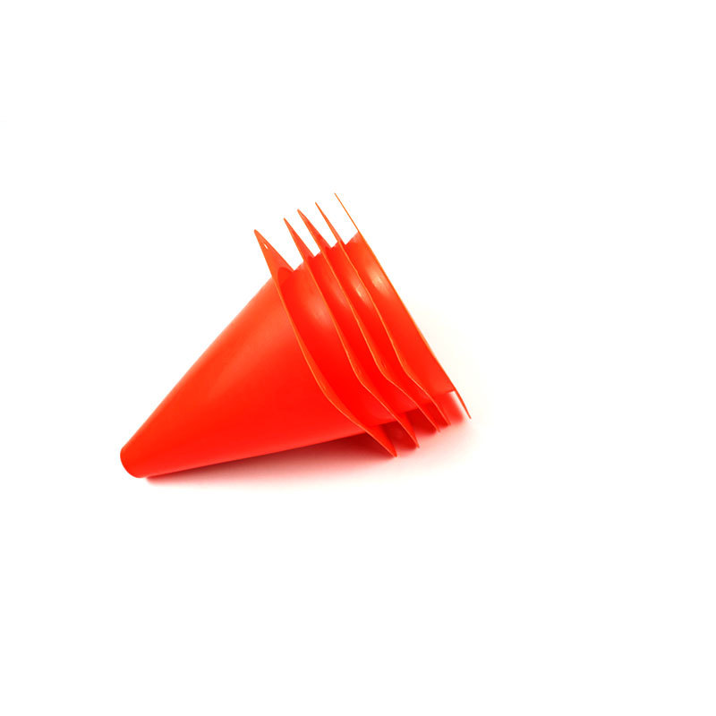Picture of Sign Bucket Football Training Equipment Obstacle Sign Dish Children 18cm Ice Cream Tube Sign Cone Road Cone