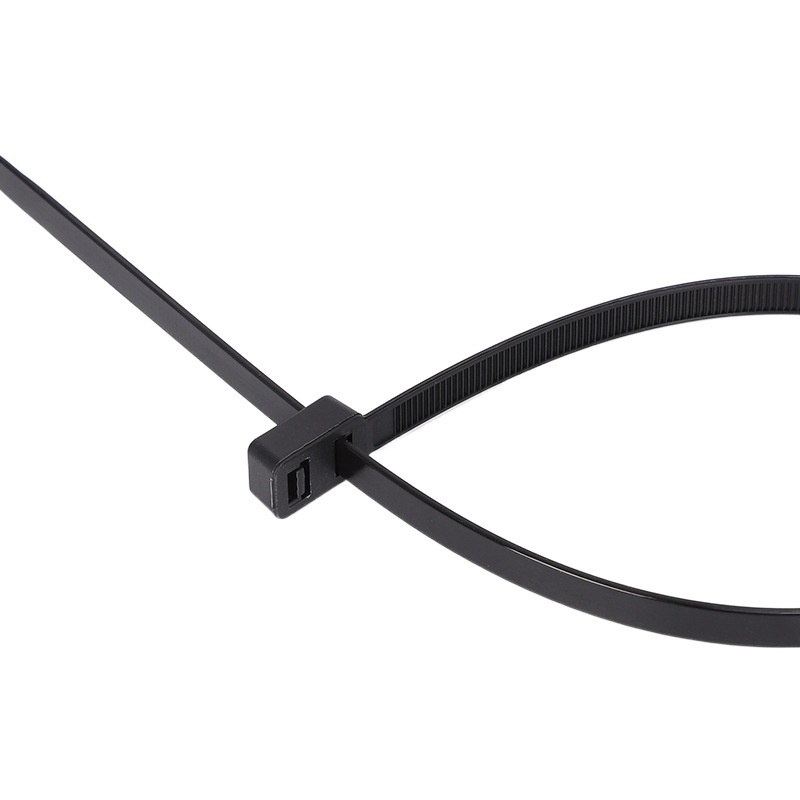 Double-headed double-buckle ribbon X85/8 * 400mm/100 pieces/bag black white gray ribbon