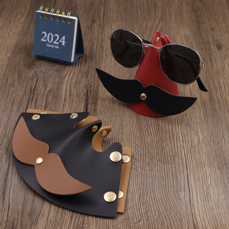Picture of Creative Beard Styling Glasses Bracket Home Office Desktop Ornaments Fun Jewelry Display Stand