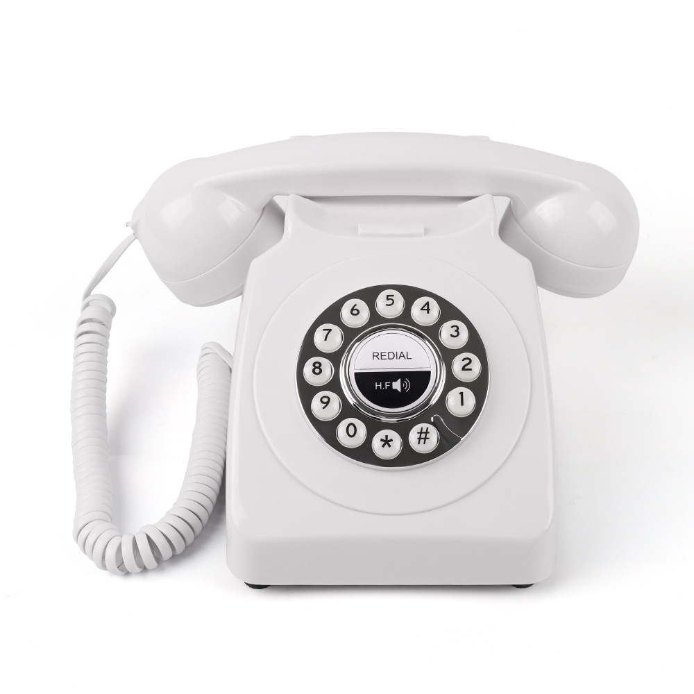 Picture of Cross-Border Hotel Home Retro Old-Fashioned Cordless Telephone Antique Bluetooth Telephone Wireless Call Phone Wholesale