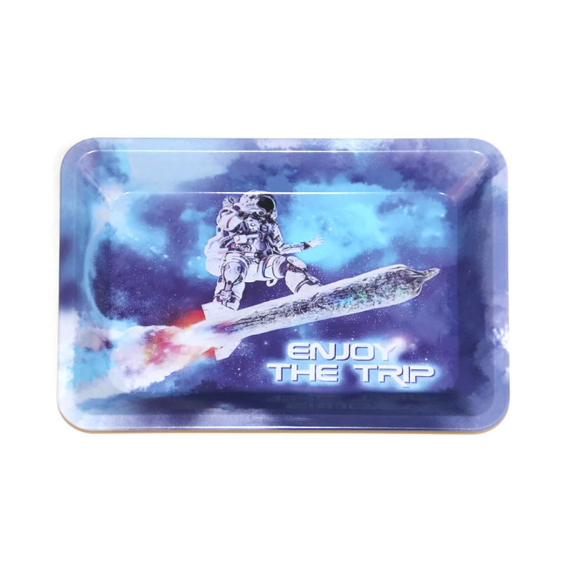 Picture of 180*125mm Tinplate Cigarette Tray, Small Cigarette Tray, Metal Iron Tray Tray, Tobacco Wire Operation Tray, Smoking Tray