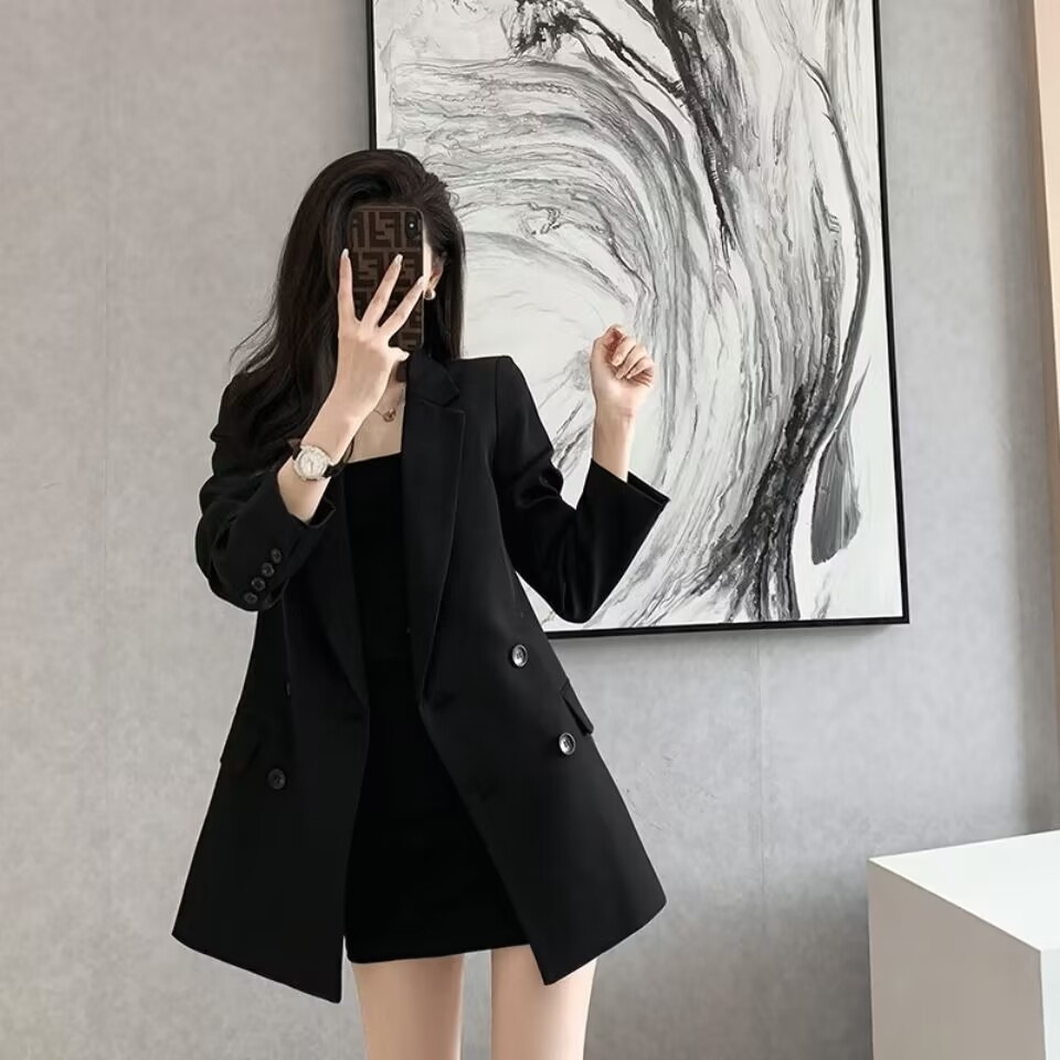 Picture of British style small suit jacket women's Korean version of 2024 spring and autumn new casual fashion suit niche jacket tide wholesale