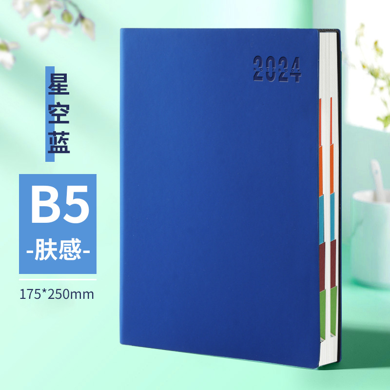 Picture of 2025 Schedule, 365-Day Daily Planner, One Page Per Day, Diary, Notepad, Time Management Notes