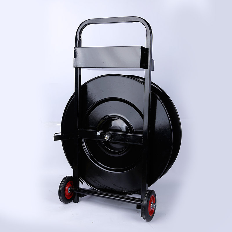 Picture of Plastic steel belt wheel pet plastic steel belt trolley iron belt wheel manual packing belt wheel stock supply