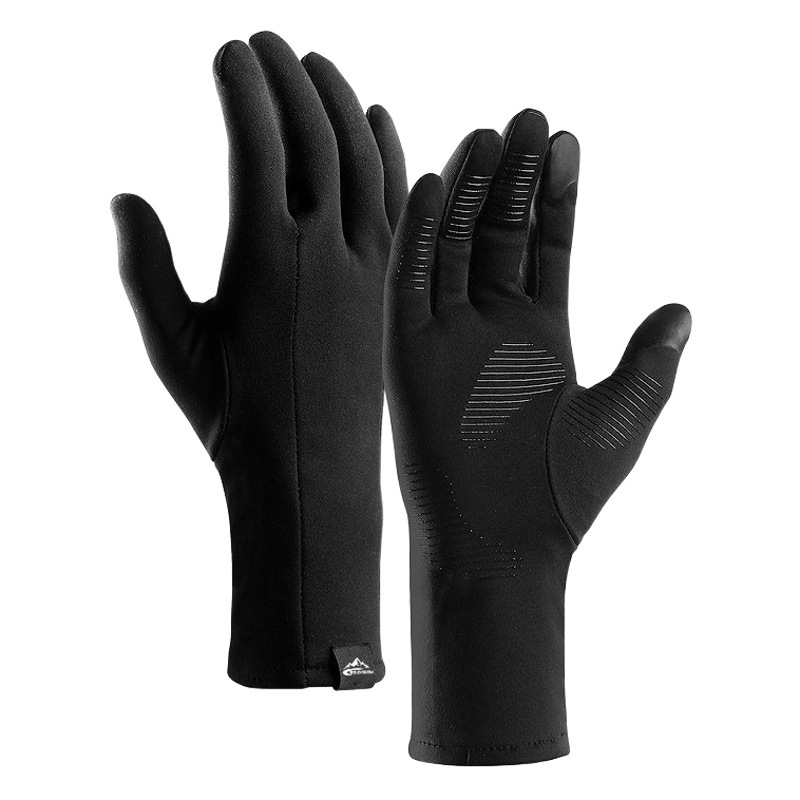 Winter Japanese ski liner gloves men's outdoor fleece-lined warm windproof touch screen non-slip riding gloves DB66