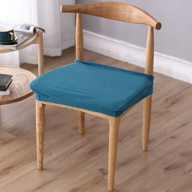 Picture of Dining Table and Chair Cover Universal Elastic Modern Simple Home Seat Cover Backless Office Cushion Cover Wholesale