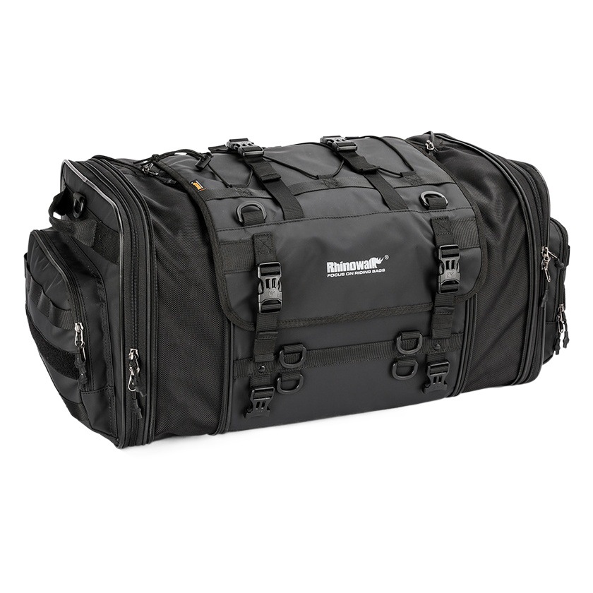 Rhinowalk/Rhino Walk 40L to 60L Expandable Motorcycle Rear Bag Rear Seat Bag Tail Bag