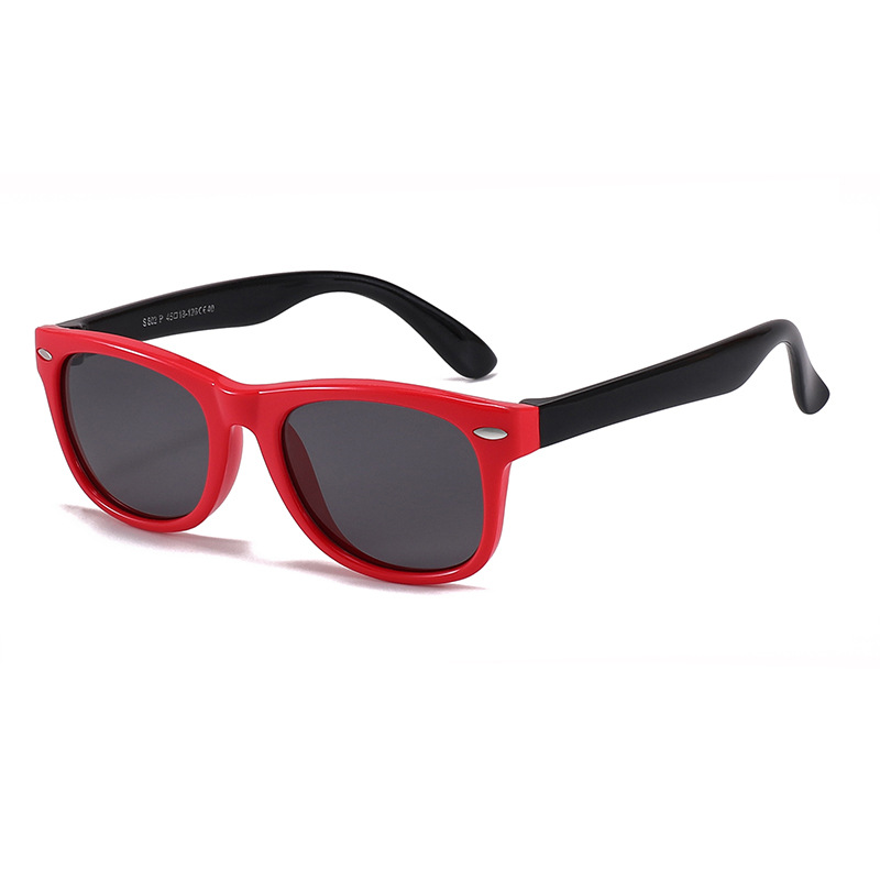 Picture of Factory new spot wholesale silicone UV protection sunglasses baby glasses polarized children sunglasses 802