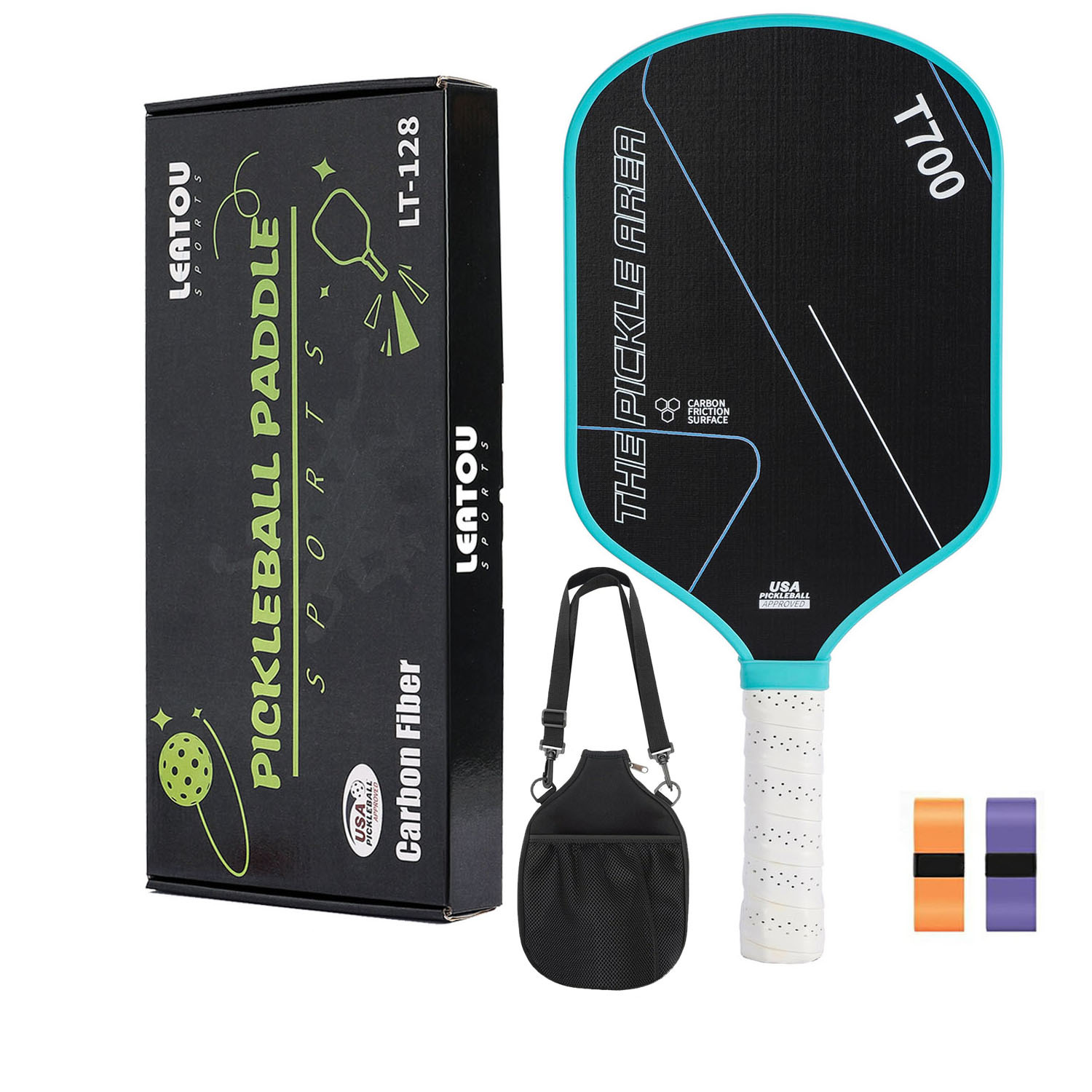 Carbon Fiber T700 Pick Rack Cloth Coarse Frosted Match Storage Bag Boxed pickleball paddle