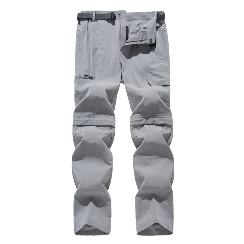Picture of Outdoor Sports Casual Quick-drying Pants Men's Quick-drying Pants Women's Removable Summer Four-sided Elastic Mountaineering Pants Cross-Border