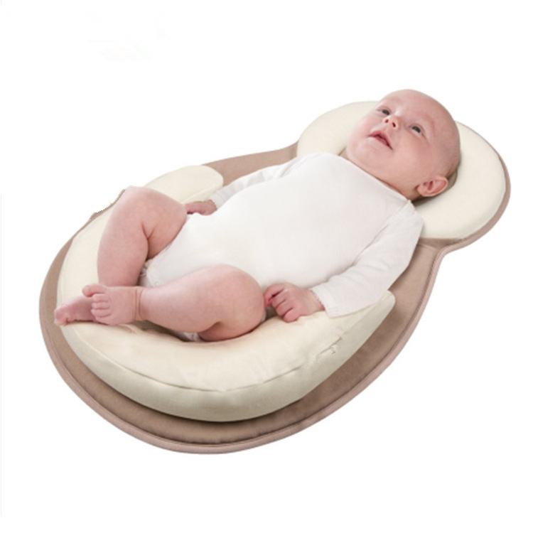 Picture of Anti-spitting milk factory confinement center pillow baby pillow shaped pillow Amazon cross-border newborn anti-startling