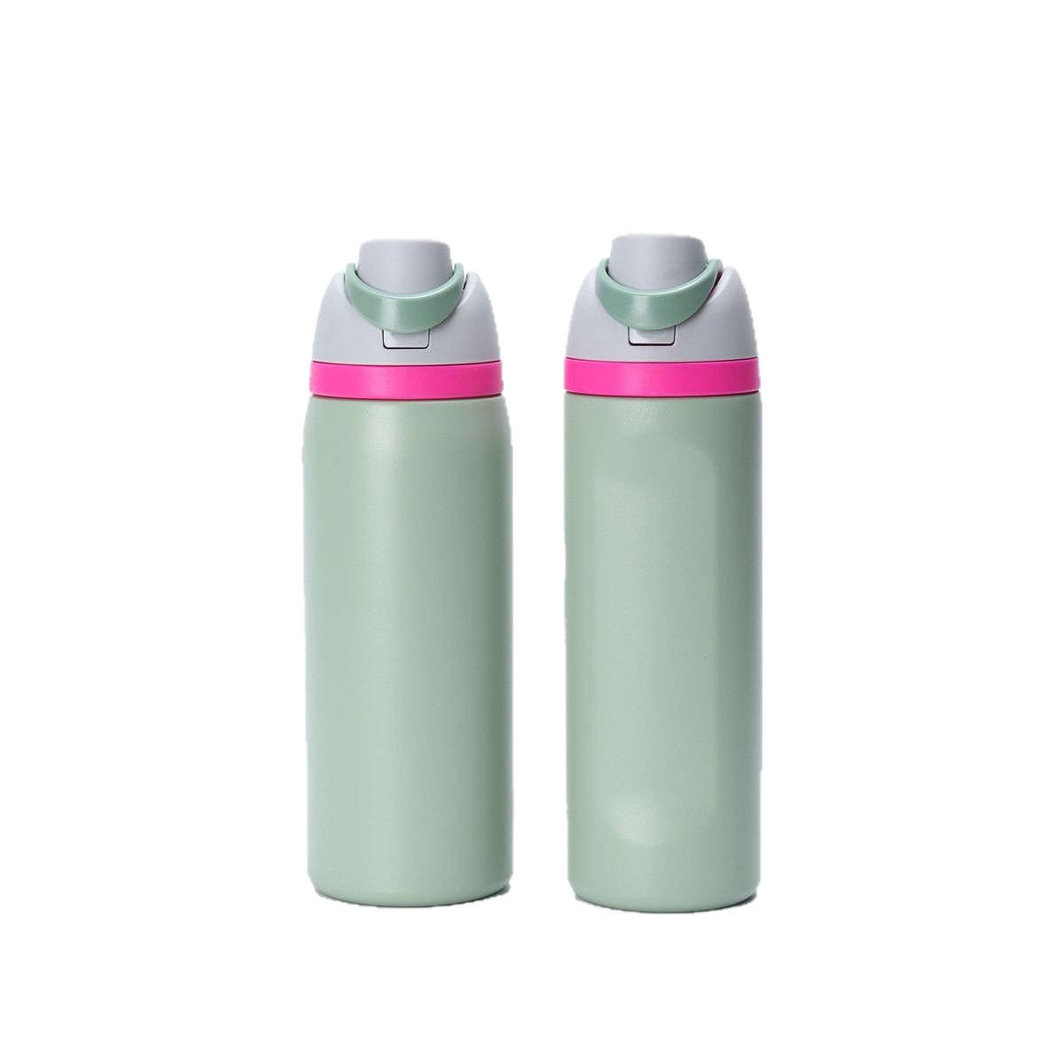 Picture of Cross-Border Double-Drink Lid Stainless Steel Thermos Cup for Men and Women, Outdoor Sports Fruit Cup 304 Stainless Steel Thermos Cup