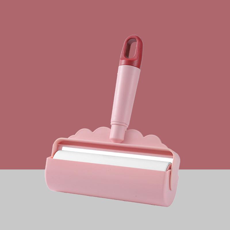 Picture of Clothes Roller Hair Sticker Tearable Paper Hair Sticking Artifact Household Hair Sticking Roller Brush Hair Remover Pet Dust Sticker Brush