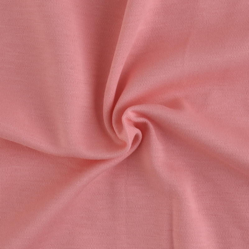Picture of 50s mercerized yafeilan cotton pull stand 96 cotton fabric sweater fabric T-shirt plain jersey fabric high yarn count