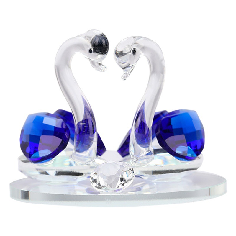 Crystal Cygnet children like boys and girls graduation gifts desk small decorations small ornaments