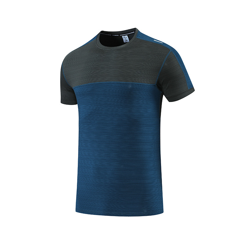 Picture of 2022 Summer Men's Casual Sports Crewneck T-shirt Cross-border Loose plus size Fitness Quick-drying Clothes Short-sleeved Printable log