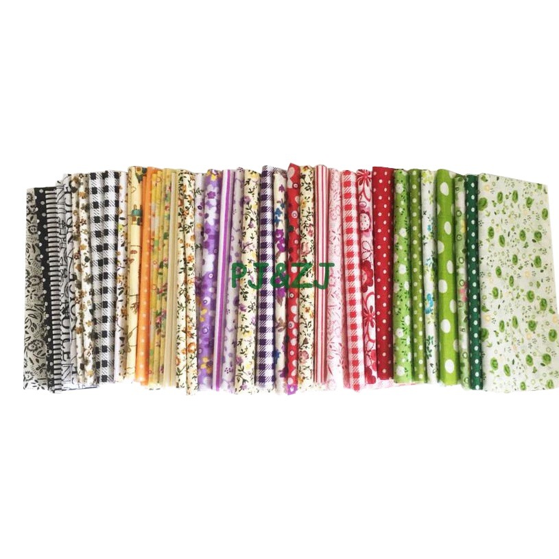 Picture of DIY handmade flower cloth wholesale cotton patchwork group 5*50cm multicolor cotton handmade floral cloth