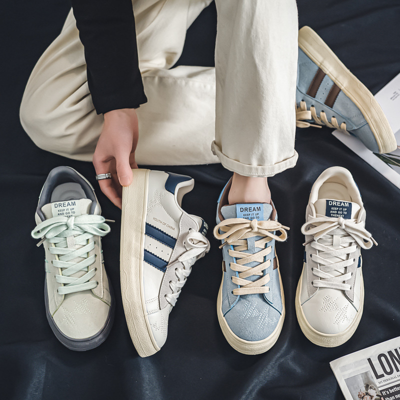 39-46 plus size men's shoes popular spring new anti-fur sports casual men's board shoes bread shoes fashion shoes