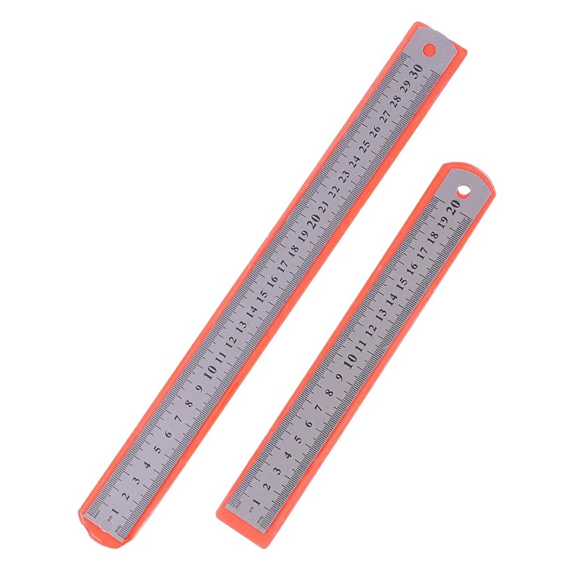 Picture of Office supplies stainless steel ruler 20cm30cm double-sided ruler thickness 0.5/0.7/0.9mm factory wholesale