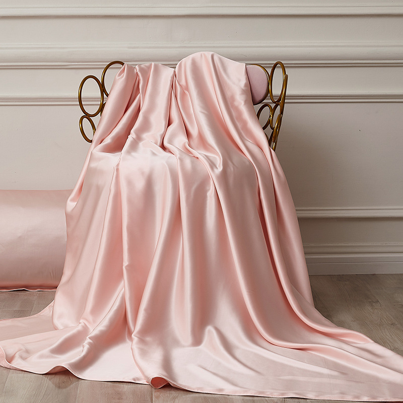 Picture of Carlsly silk quilt cover AB version wide quilt cover silkworm silk Tencel quilt cover lyocell quilt cover wholesale