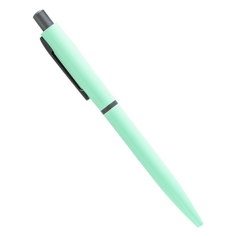 Spot Press Ball Pen wholesale multi-color metal ball pen office writing Stationery Gift advertising pen logo