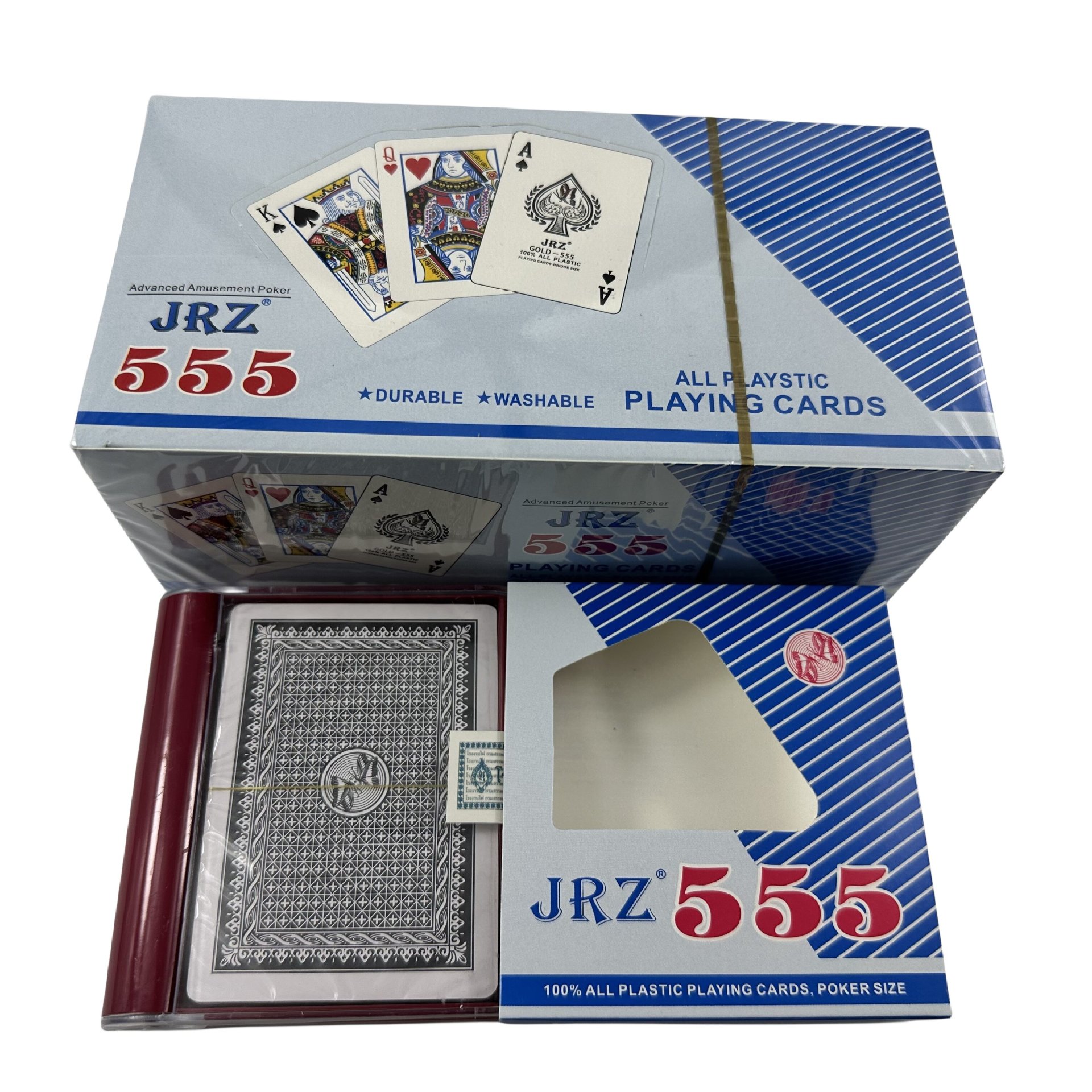 Picture of Southeast Asia Phnom Penh 111/555/888 Plastic Poker PVC Waterproof Table Game Foreign Trade Poker Card Wholesale