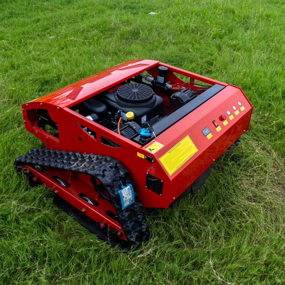 Ready Supply of Tracked Intelligent Lawn Mower Ht800A Household Remote Control Lawn Mower Agricultural Mini Lawn Mower