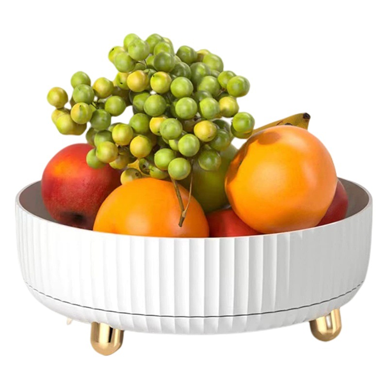 Kitchen Rotating Rack Desktop Seasoning Storage Box Multifunctional Plastic Round Turntable Household Goods