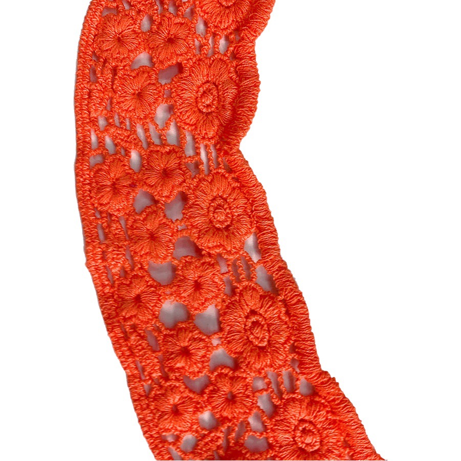 Hollow Lace Flower Embroidery Decorative Collar DIY apricot Lace Sewing Garment Accessories Cuff Cuff Cuff Collar Flower