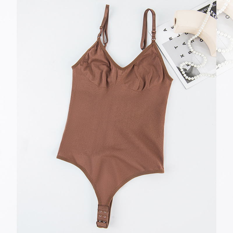 Picture of Cross-border European and American Seamless Strap Body Shaping Clothing Belly Hip-lifting plus size G-string Briefs Bundle Underwear for Women