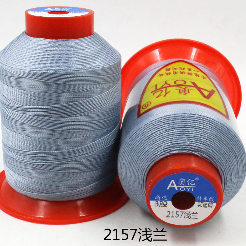 Picture of Oyi 3 strands of Bondi thread braided thread leather hand stitching non-scattered strand sewing machine thread shuttle thread embroidery