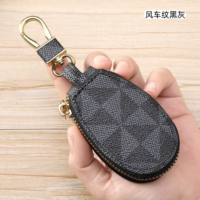 Picture of New key case men's and women's multi-functional new mini women's bag large capacity men's home zipper car key chain