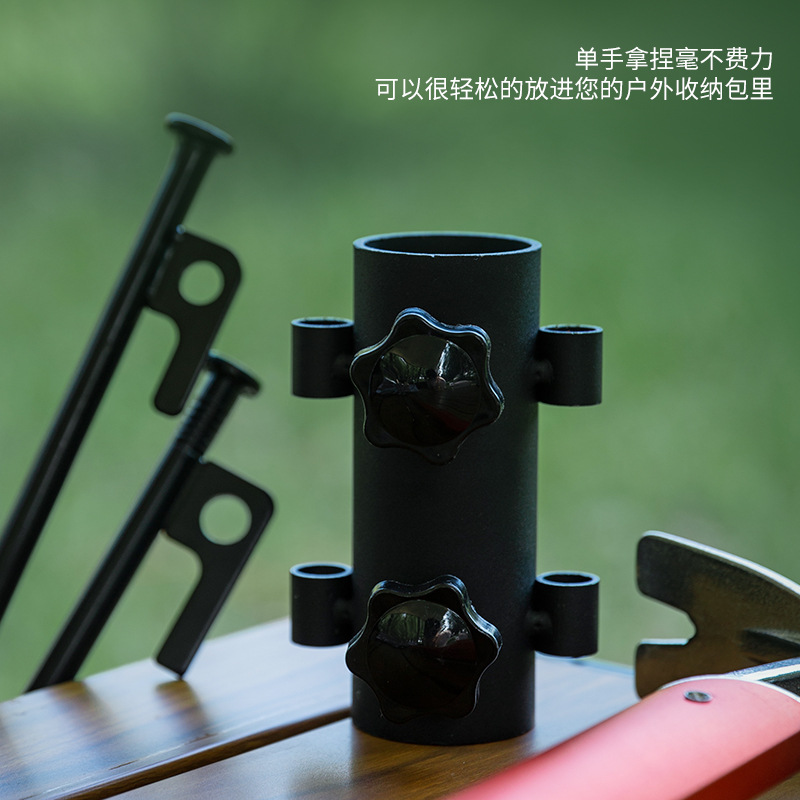 Picture of New Outdoor color adjustable canopy pole holder camping tent canopy accessories canopy pole holder