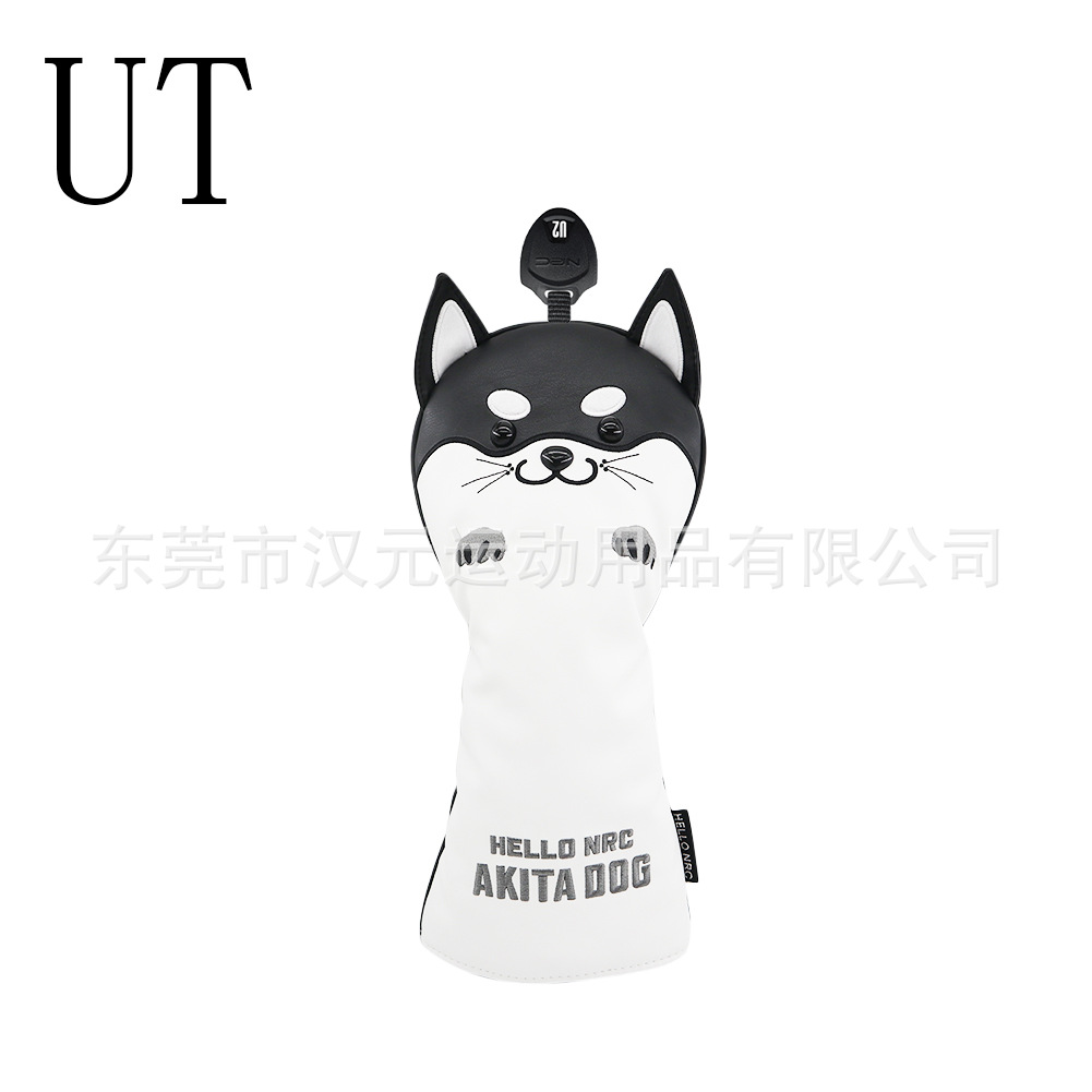 Picture of Factory wholesale Korea cross-border Golf Club cover protective cover iron cover wood dog outdoor sports accessories Black