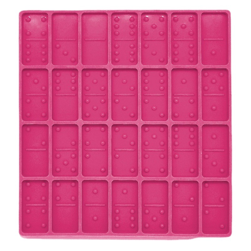 Picture of DIY crystal drop mold domino silicone mold mirror Pai Gow domino silicone resin mold