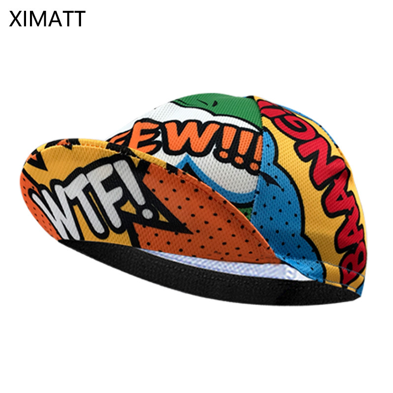 European and American Cross-border Explosions WTF Printed Unisex Necessary Riding Hat Outdoor Sports Quick-drying Sunshade Sports Hat