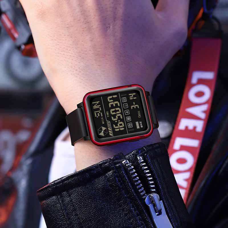 Picture of Watch men's square personality trend sports hot electronic fashion waterproof digital live explosion 2024 new