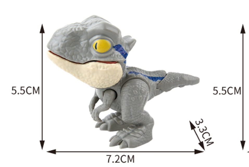 Picture of Cross-border New Explosions Children's Educational Finger-biting Dinosaur Toys suit Finger-biting Dinosaur Small Animal Blind Bag Blind Box