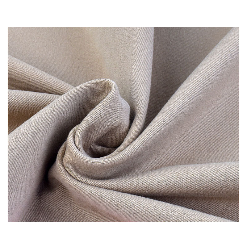 Woven cotton sticky elastic twill cotton sticky four-sided elastic warp and weft double elastic export Japanese and Korean fashion 64% cotton 28% sticky