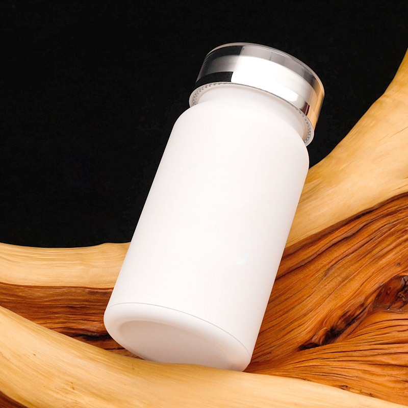 Acrylic powder bottle packaging bottle 40g powder bottle 120ml health care product shading medicine bag qualification capsule bottle