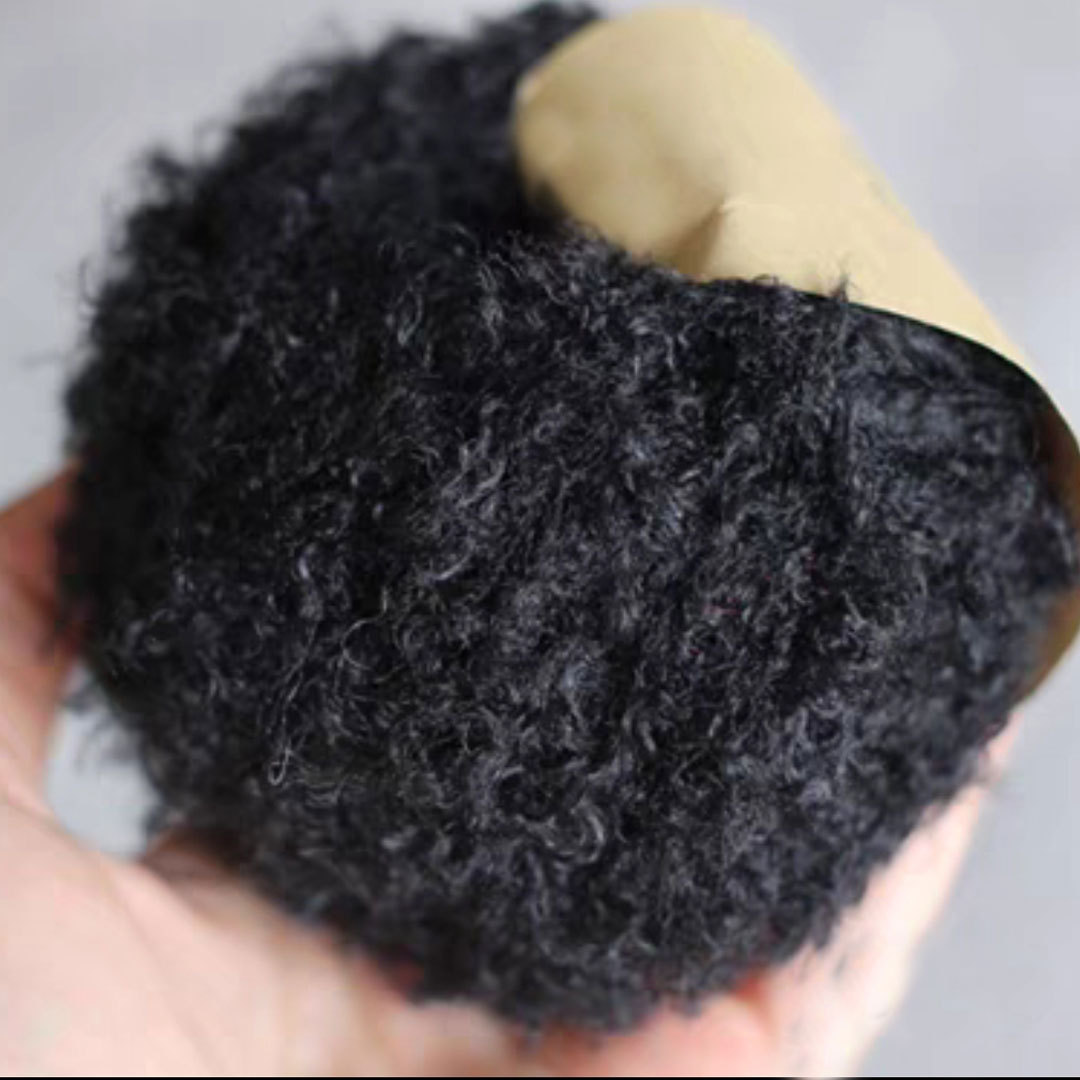 Picture of Autumn and Winter new wool roll Teddy velvet hand-woven DIY hat scarf thread crochet doll material package